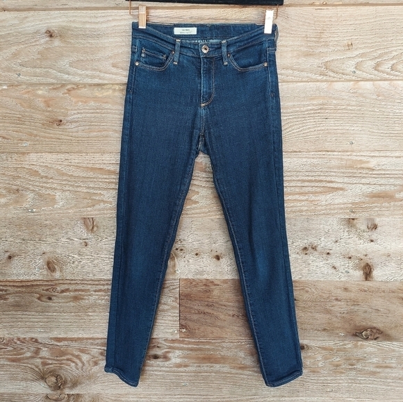 AG Prima Mid-Rise Cigarette Jeans Size 24 - Picture 1 of 5